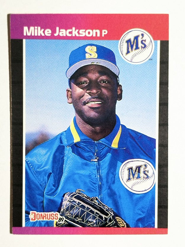 1989 Donruss #652 Mike Jackson
