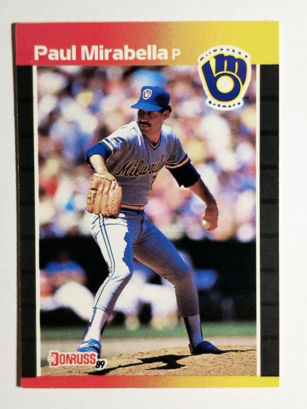 1989 Donruss #654 Paul Mirabella