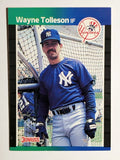 1989 Donruss #659 Wayne Tolleson