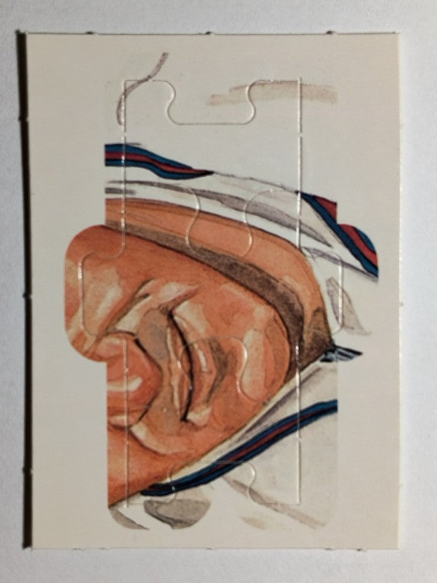 1989 Donruss Warren Spahn Puzzle #31 Spahn Puzzle 31-33