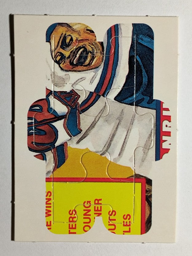1989 Donruss Warren Spahn Puzzle #49 Spahn Puzzle 49-51