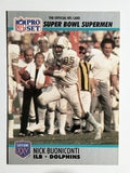 1990-91 Pro Set Super Bowl 160 #88 Nick Buoniconti