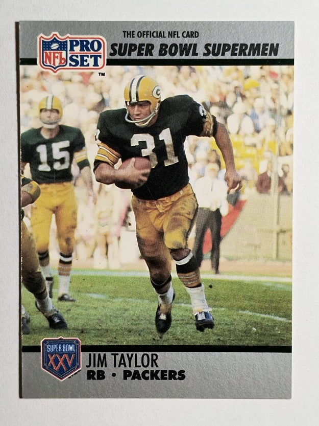 1990-91 Pro Set Super Bowl 160 #132 Jim Taylor