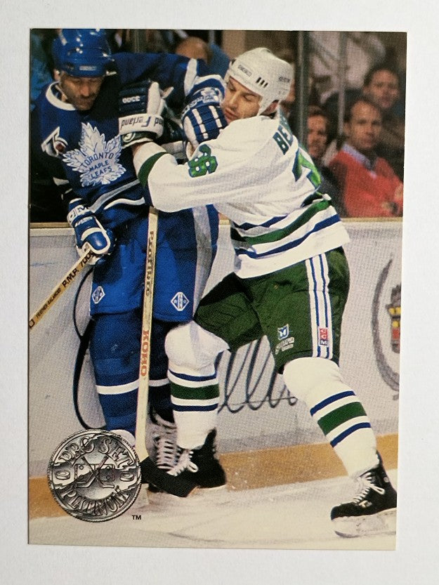 1991-92 Pro Set Platinum #176 Marc Bergevin