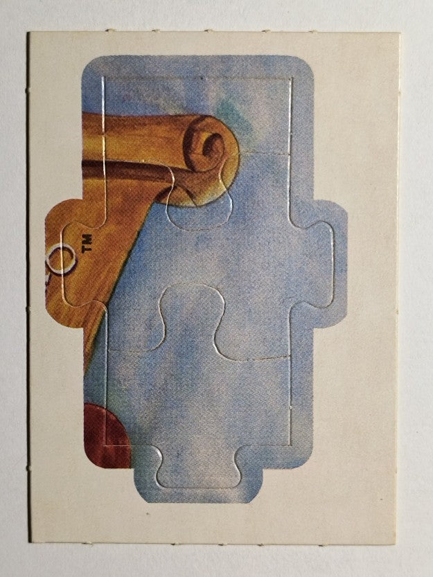 1983 Donruss Ty Cobb Puzzle #16 Cobb Puzzle 16-18