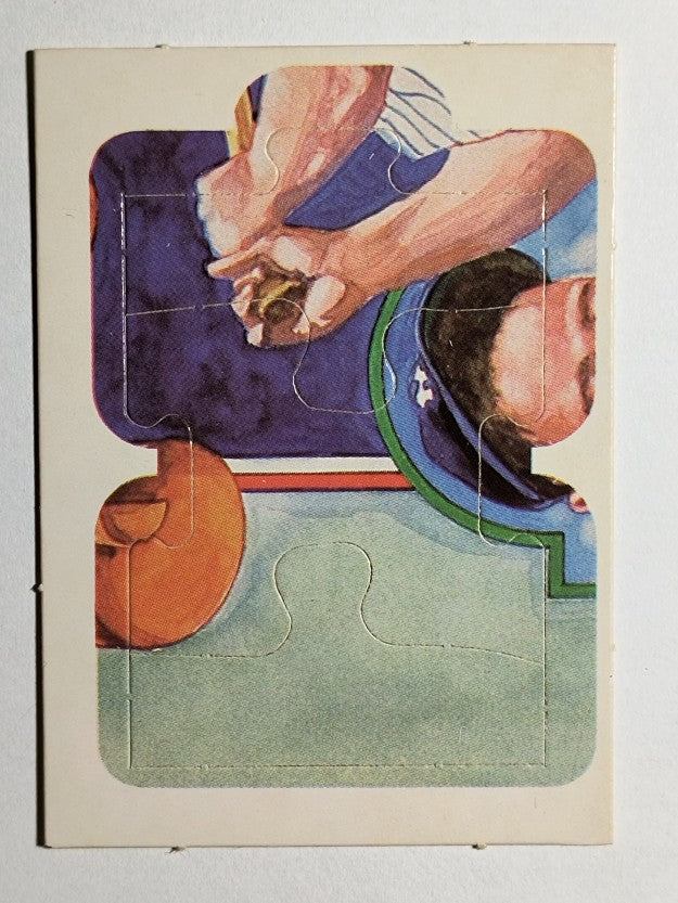 1985 Donruss Lou Gehrig Puzzle #19 Gehrig Puzzle 19-21