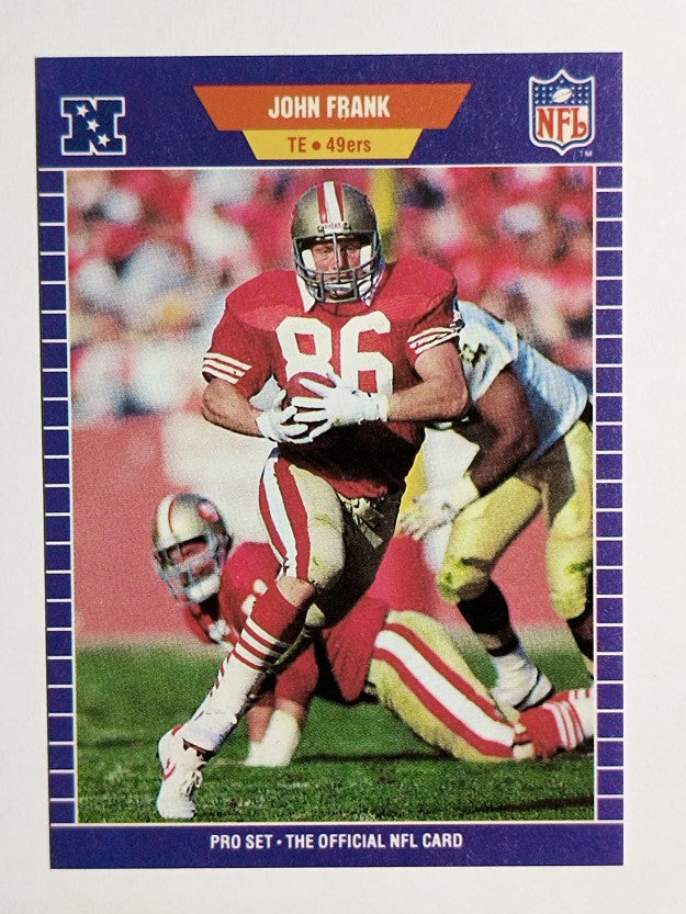 1989 Pro Set #375 John Frank