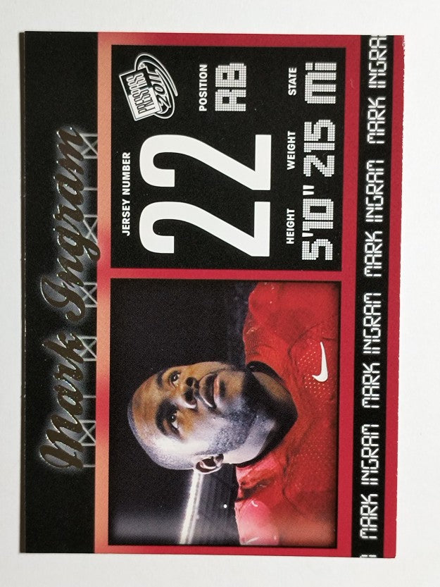 2011 Press Pass #2 Mark Ingram