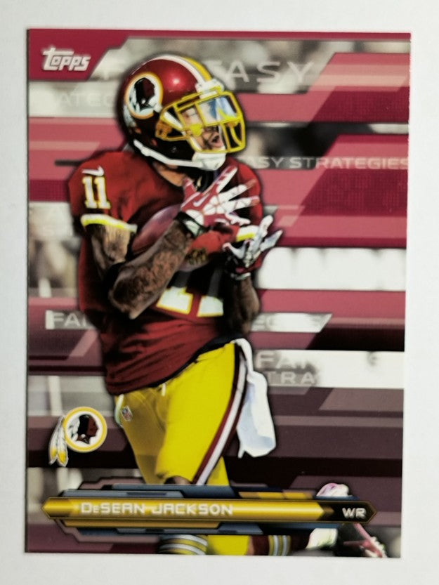 2014 Topps Fantasy Strategies #FFSDJ DeSean Jackson