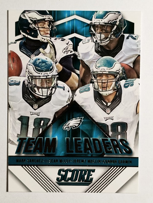 2015 Score Team Leaders #6 Connor Barwin/Jeremy Maclin/LeSean McCoy/Mark Sanchez