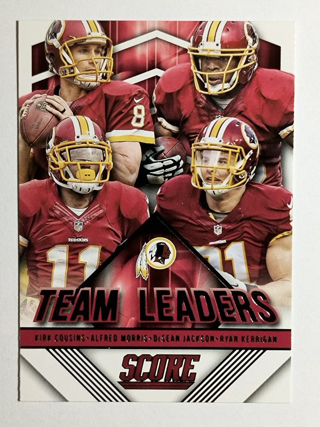 2015 Score Team Leaders #8 Morris/DeSean Jackson/Kirk Cousins/Ryan Kerrigan (NM)