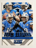 2015 Score Team Leaders #14 Golden Tate/Bell/Matthew Stafford/Ndamukong Suh