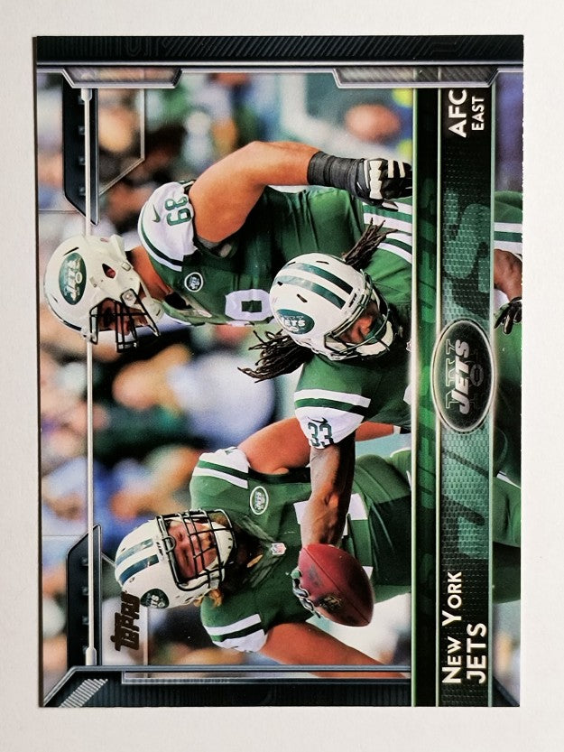 2015 Topps #277 New York Jets/Chris Ivory