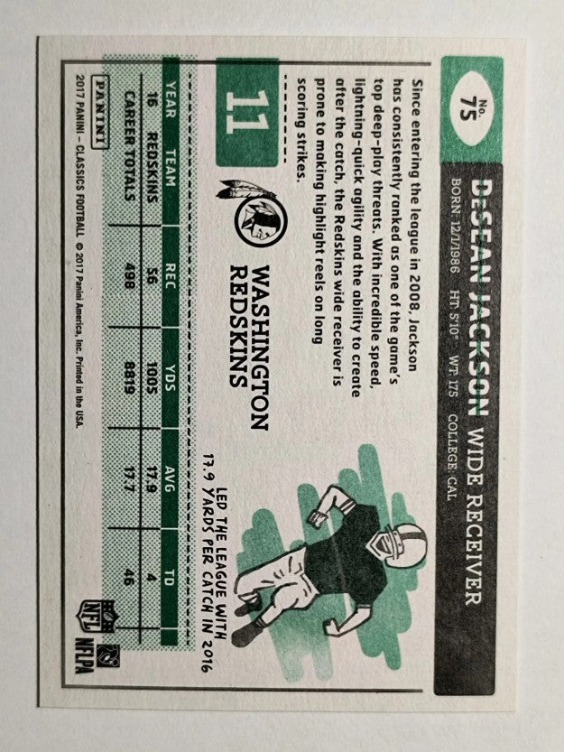 2017 Classics #75 DeSean Jackson