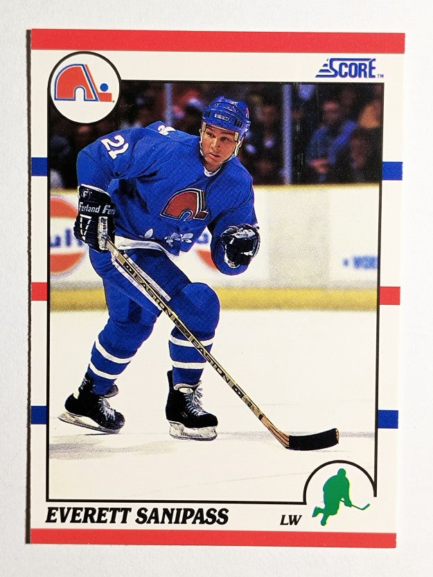 1990-91 Score #28 Everett Sanipass RC