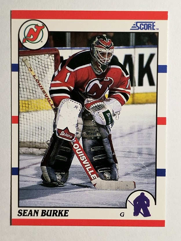 1990-91 Score #34 Sean Burke
