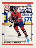 1990-91 Score #127 Mathieu Schneider RC