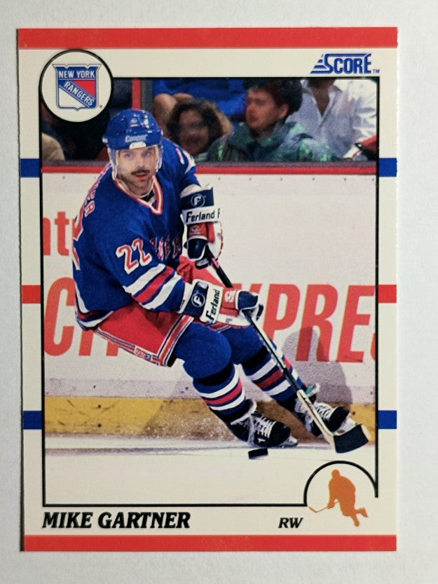 1990-91 Score #130 Mike Gartner