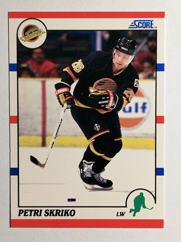 1990-91 Score #154 Petri Skriko