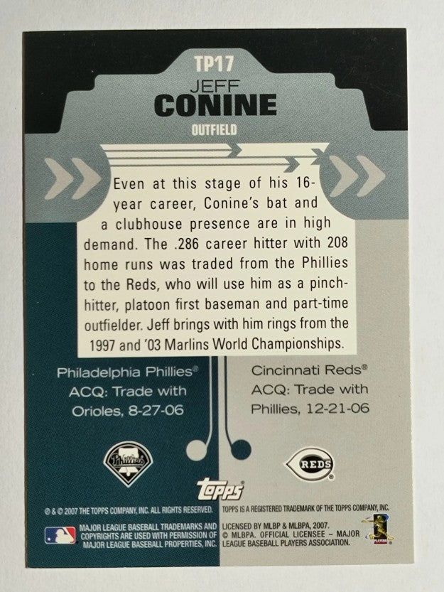 2007 Topps Trading Places #TP17 Jeff Conine