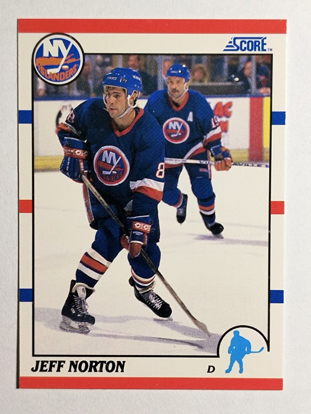 1990-91 Score #157 Jeff Norton