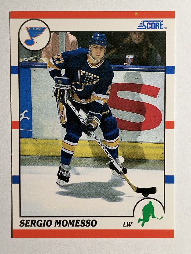 1990-91 Score #224 Sergio Momesso RC
