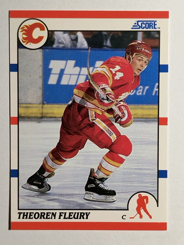 1990-91 Score #226 Theo Fleury