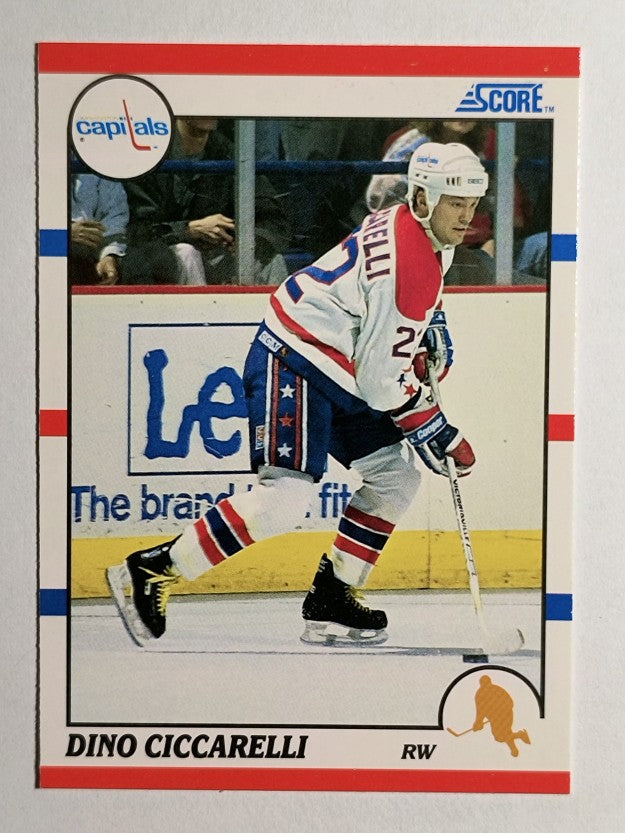 1990-91 Score #230 Dino Ciccarelli