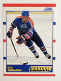 1990-91 Score #342 Esa Tikkanen Shadow