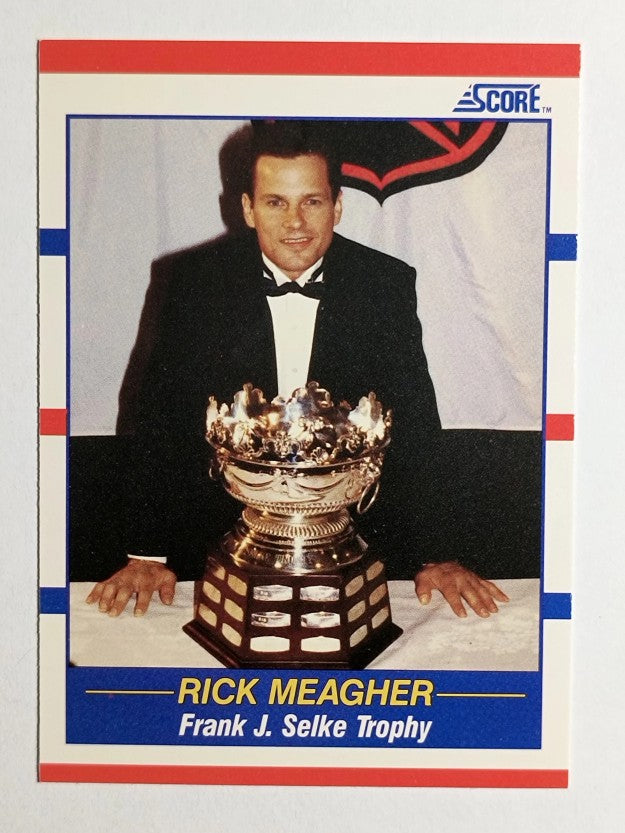 1990-91 Score #359 Rick Meagher Selke