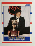 1990-91 Score #362 Sergei Makarov Calder