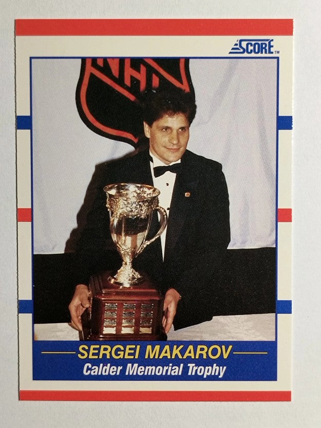 1990-91 Score #362 Sergei Makarov Calder