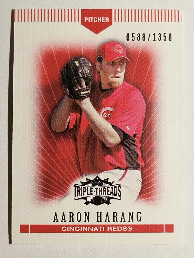 2007 Topps Triple Threads #98 Aaron Harang