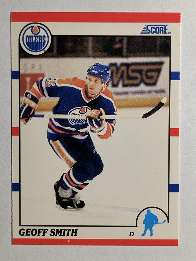 1990-91 Score #373 Geoff Smith RC