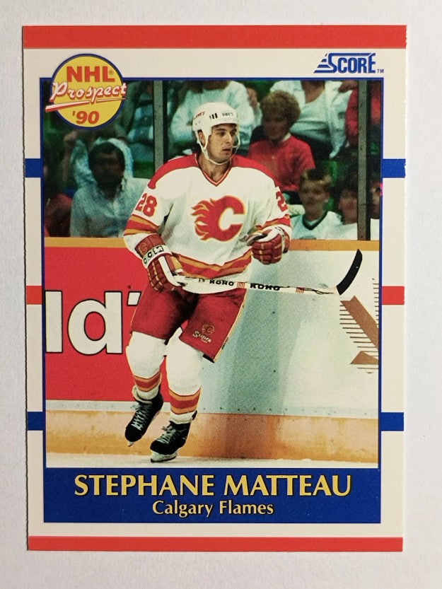 1990-91 Score #381 Stephane Matteau RC