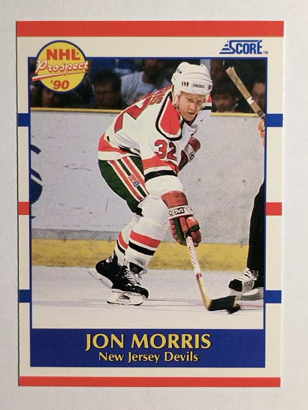 1990-91 Score #401 Jon Morris RC