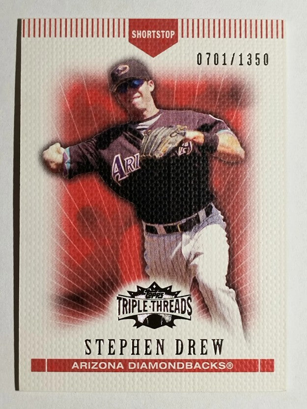 2007 Topps Triple Threads #113 Stephen Drew