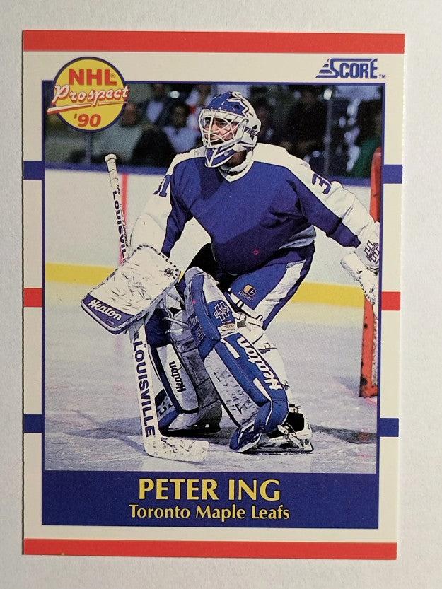 1990-91 Score #414 Peter Ing RC
