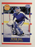 1990-91 Score #414 Peter Ing RC