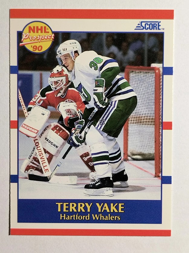 1990-91 Score #419 Terry Yake RC