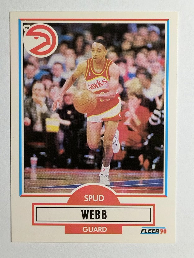 1990-91 Fleer #5 Spud Webb