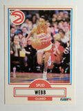 1990-91 Fleer #5 Spud Webb