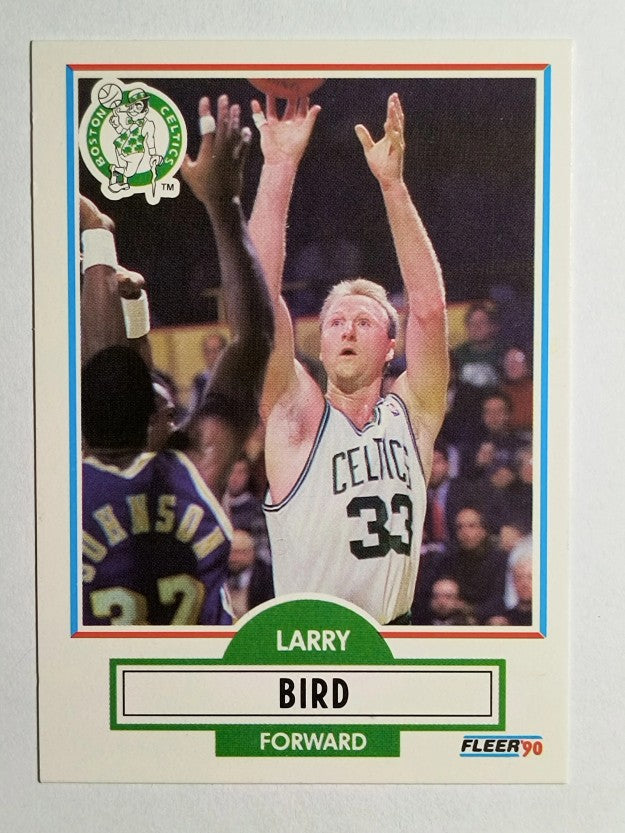 1990-91 Fleer #8 Larry Bird (NM)
