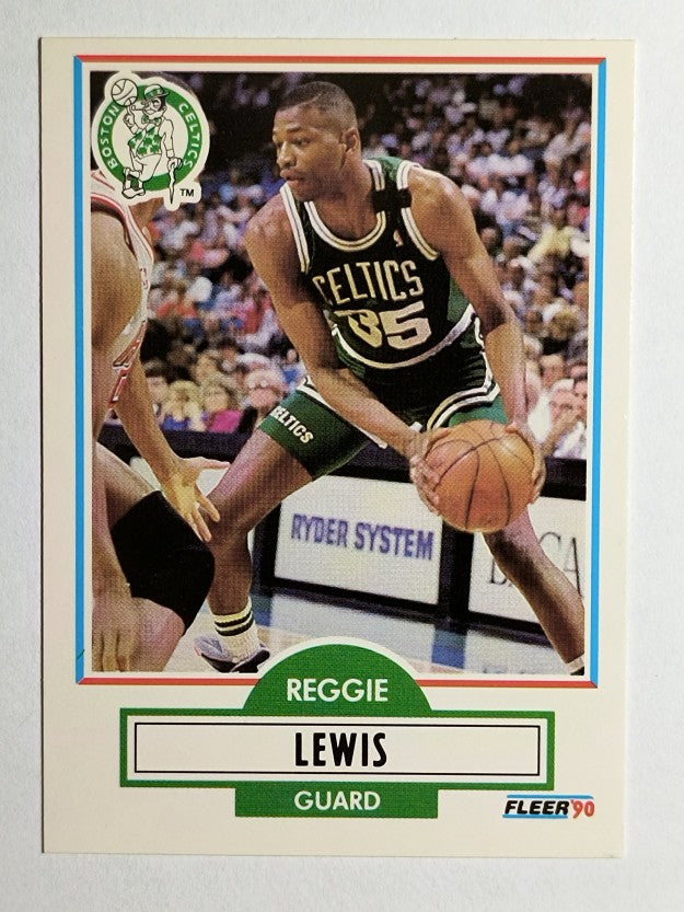 1990-91 Fleer #11 Reggie Lewis