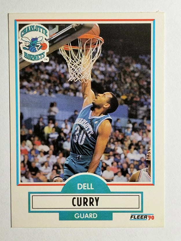 1990-91 Fleer #18 Dell Curry