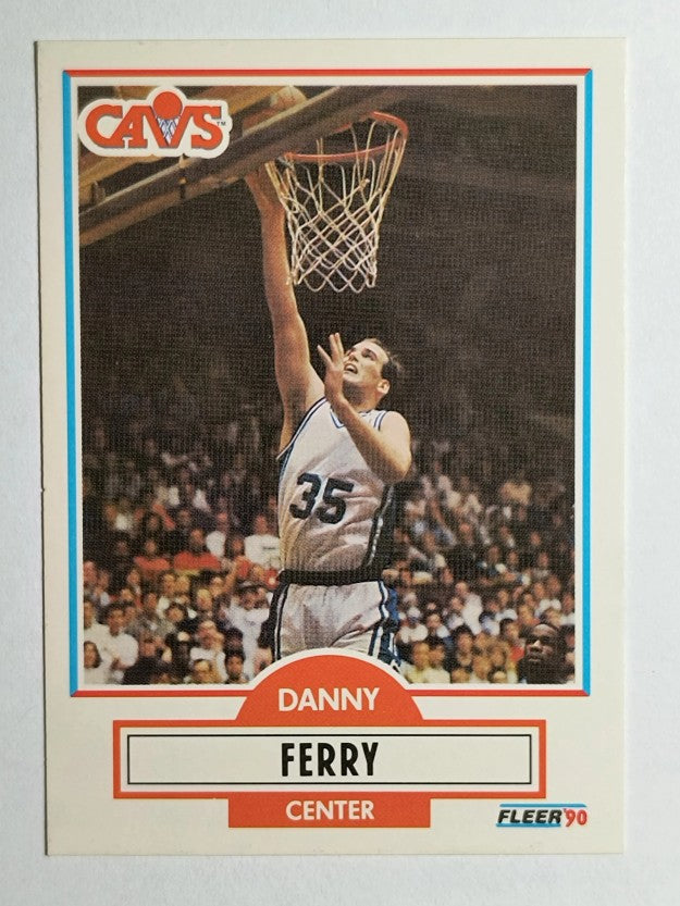 1990-91 Fleer #33 Danny Ferry RC
