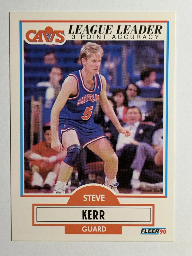 1990-91 Fleer #34 Steve Kerr