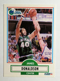 1990-91 Fleer #41 James Donaldson