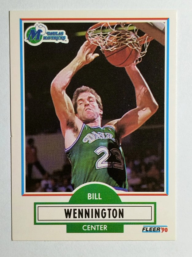 1990-91 Fleer #44 Bill Wennington