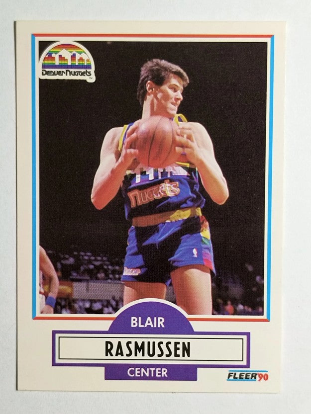 1990-91 Fleer #52 Blair Rasmussen